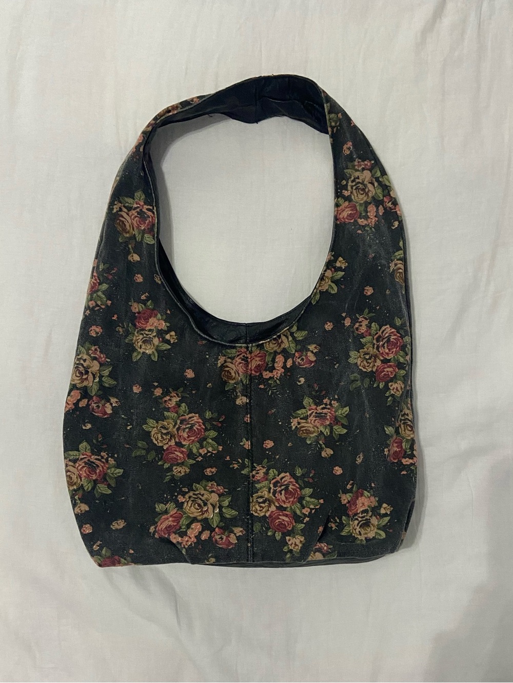 Vintage Floral Pattern Tote